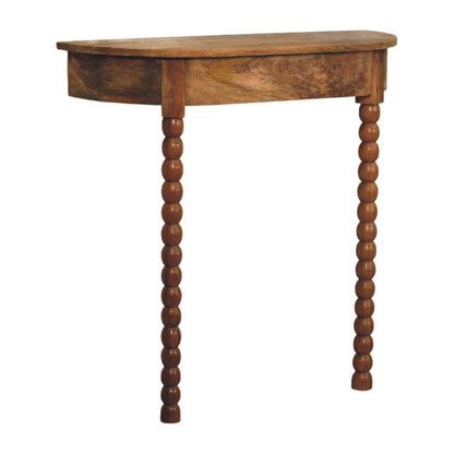 Savannah Spindle Oakish Slim Radiator Console