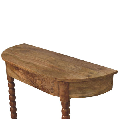 Savannah Spindle Oakish Slim Radiator Console