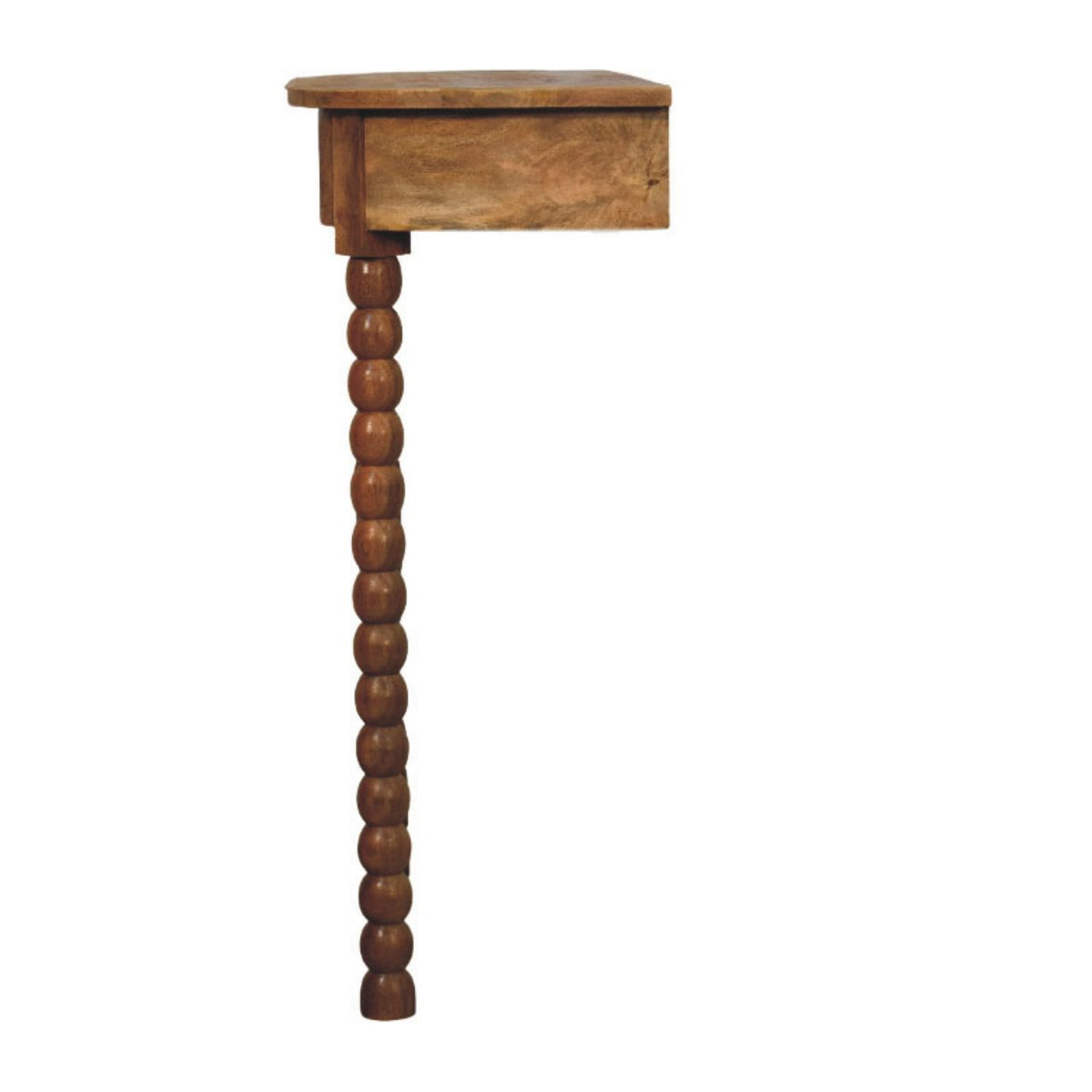 Savannah Spindle Oakish Slim Radiator Console