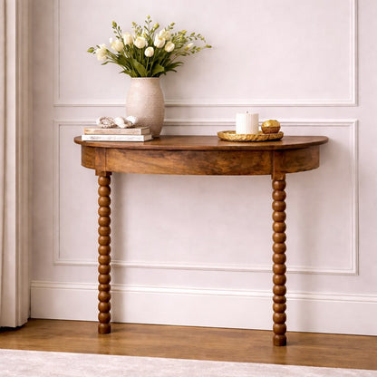 Savannah Spindle Oakish Slim Radiator Console