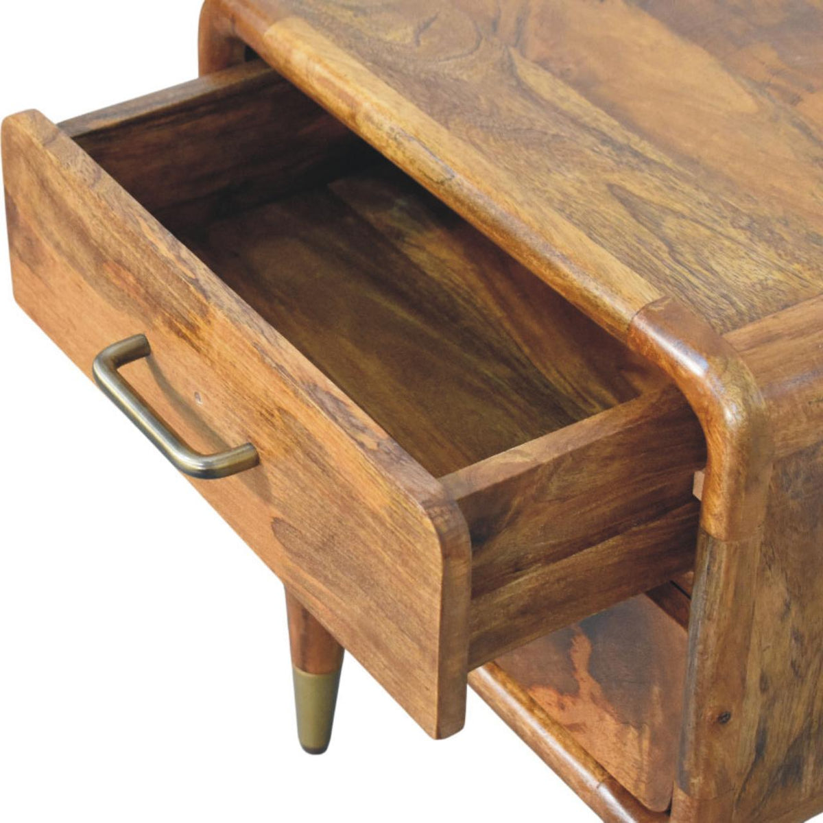 Bellevue Amber Oak Toned 2 Drawer Nightstand