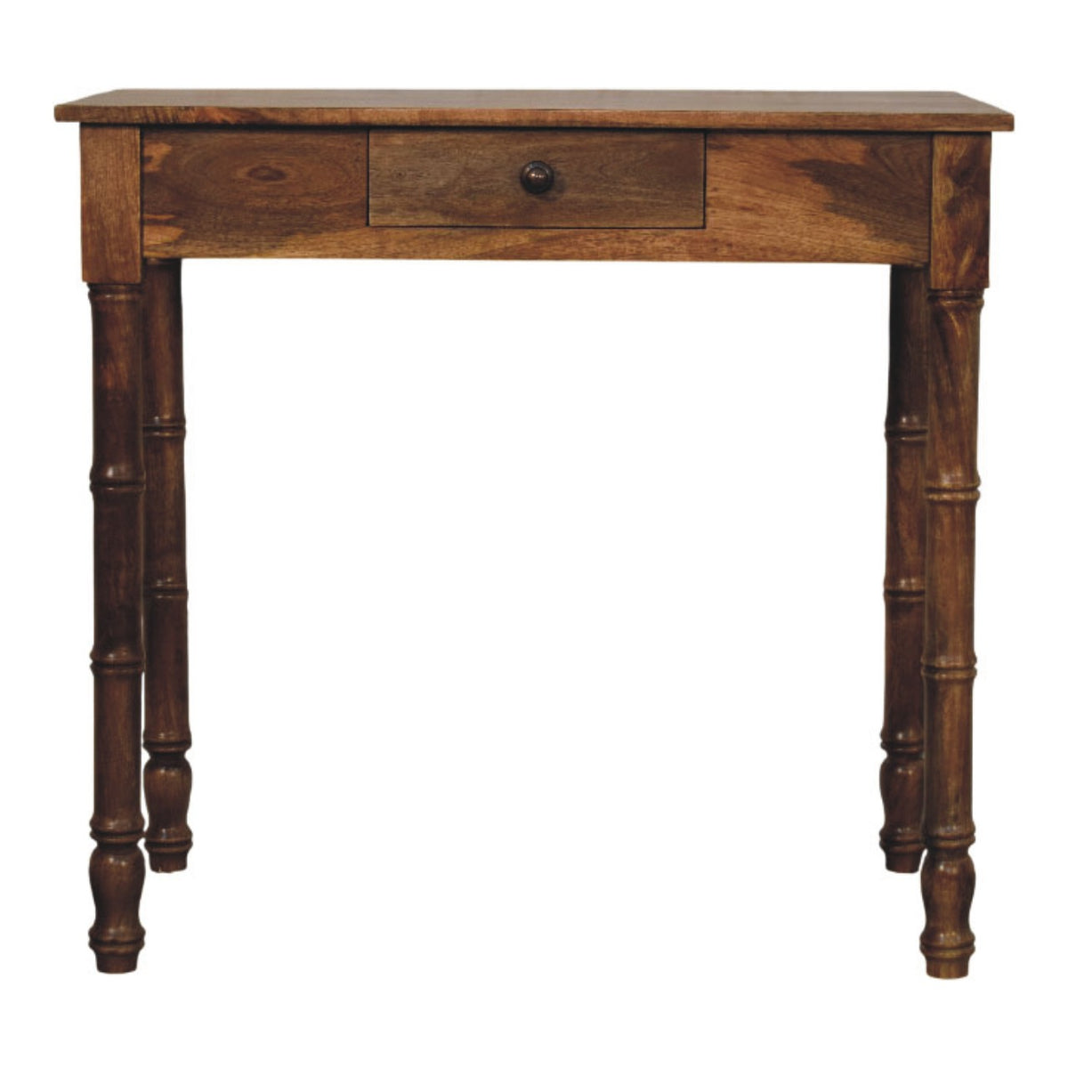 Key West Bamboo Teak Writing Desk with Drawer