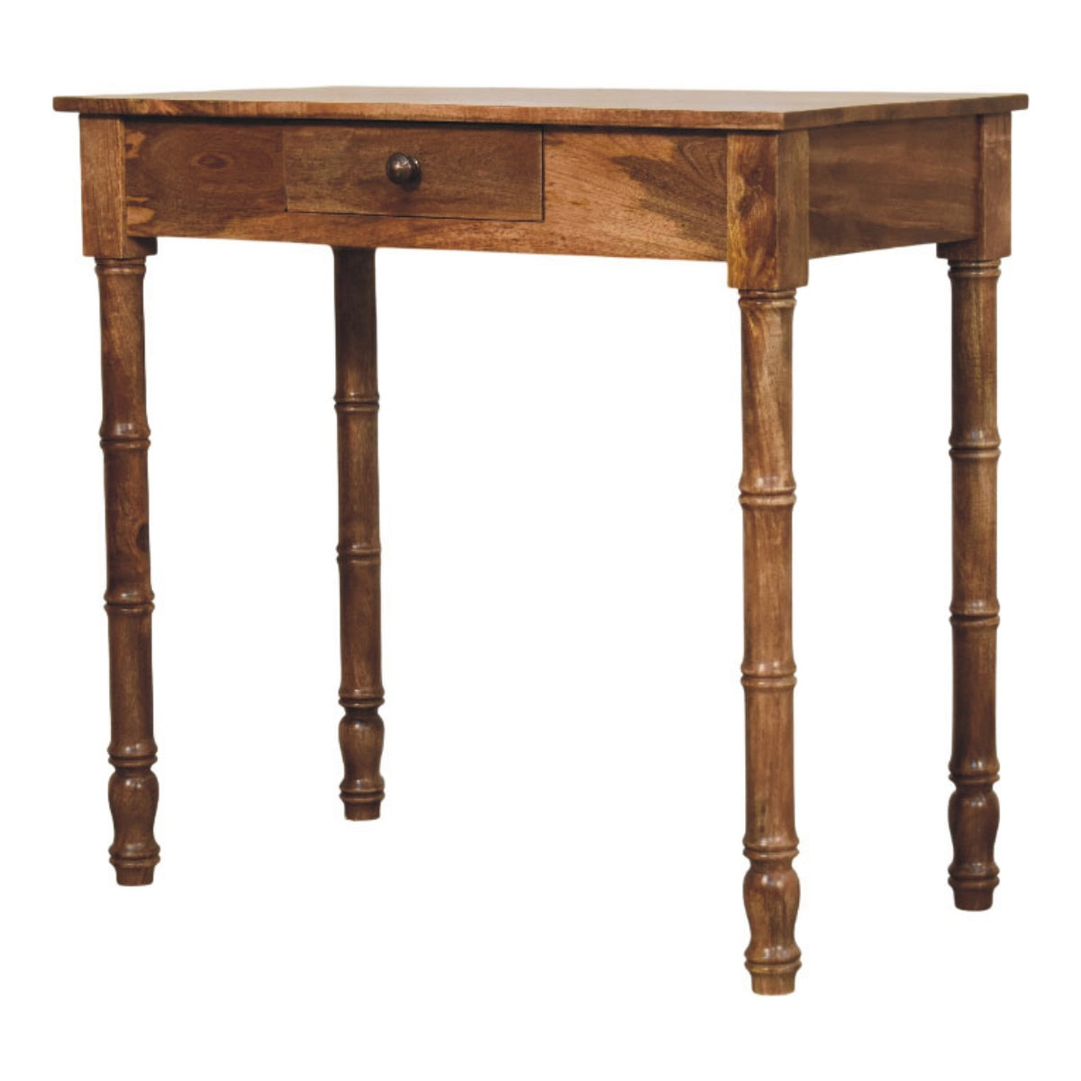 Key West Bamboo Teak Writing Desk with Drawer