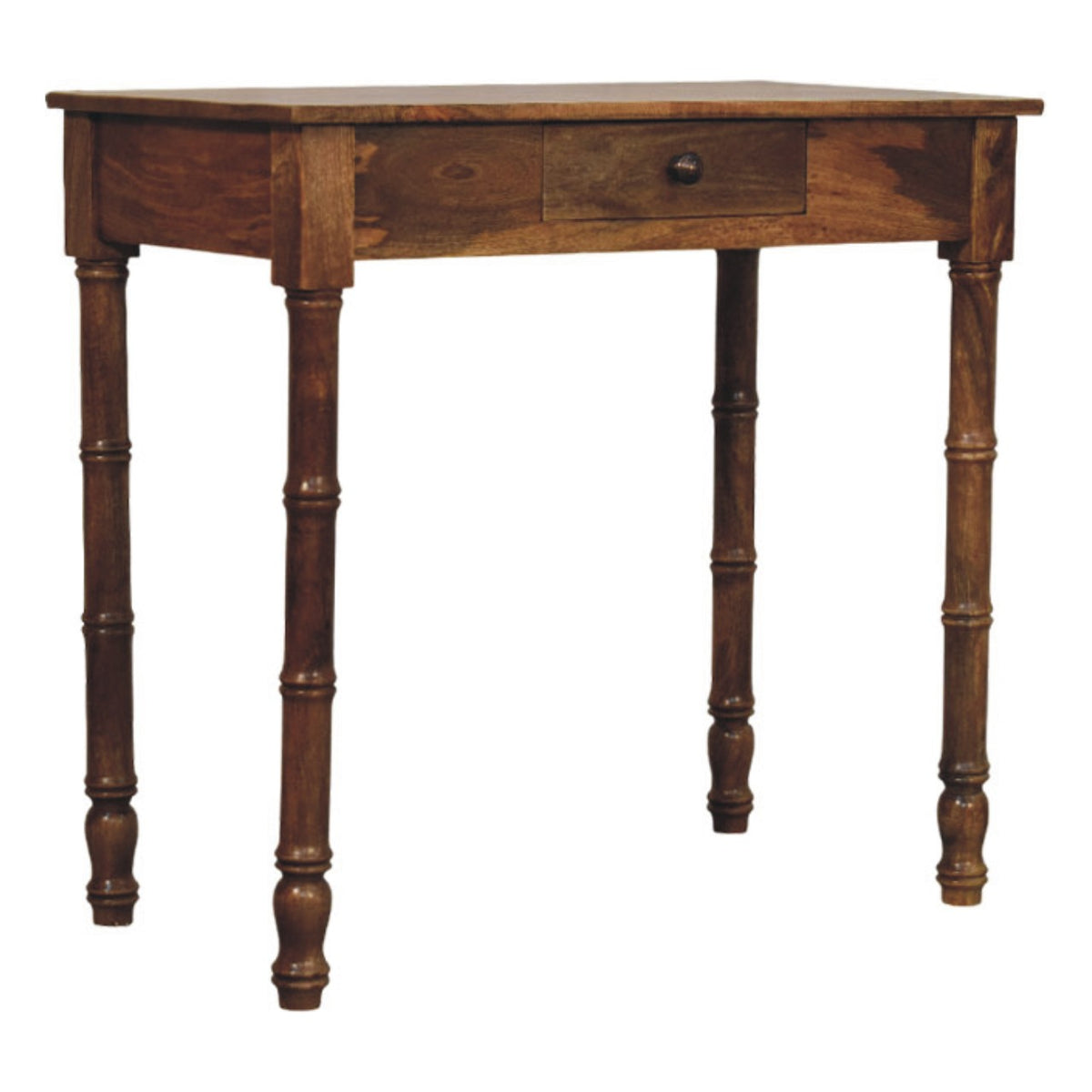 Key West Bamboo Teak Writing Desk with Drawer