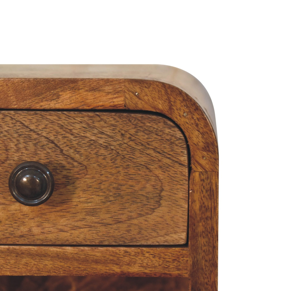 Big Sur Curved Floating 1 Drawer Nightstand