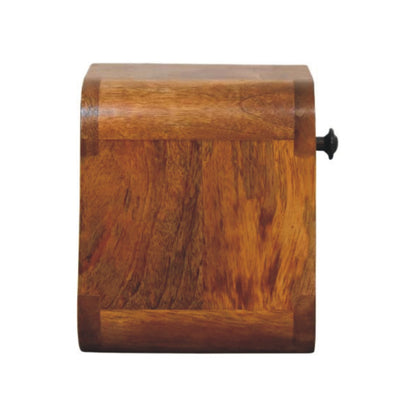 Big Sur Curved Floating 1 Drawer Nightstand
