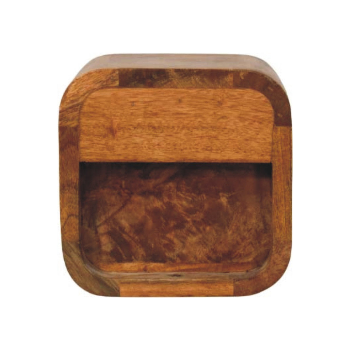 Big Sur Curved Floating 1 Drawer Nightstand