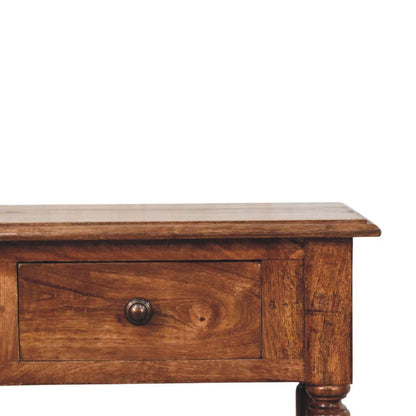 Lexington Roasted Almond 2-Drawer Side Table