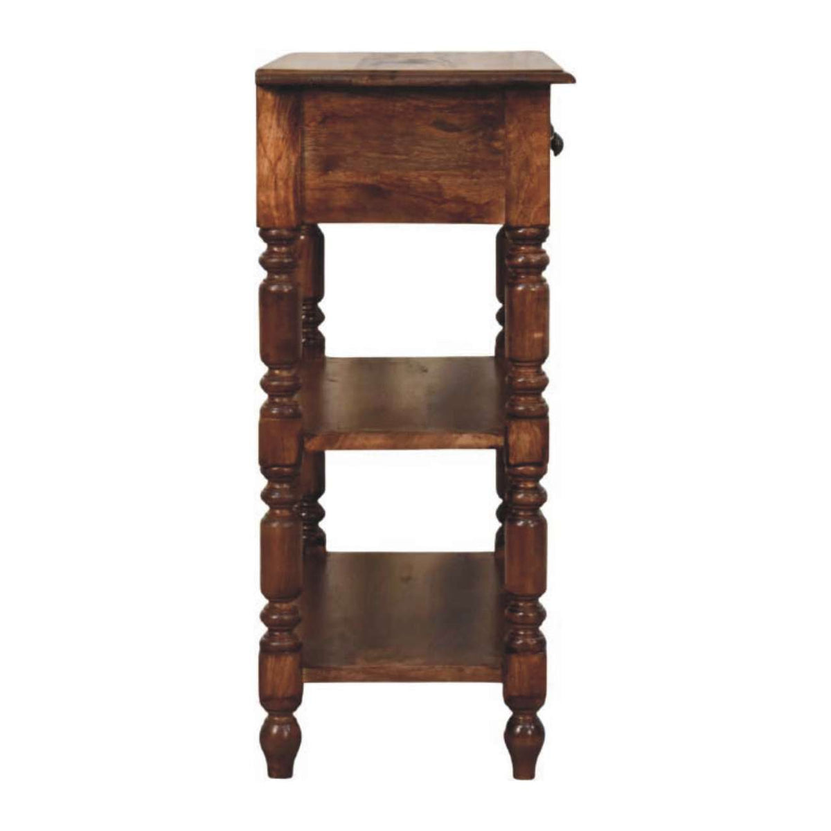 Lexington Roasted Almond 2-Drawer Side Table