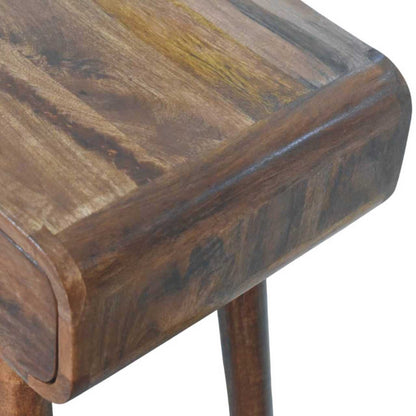 Nashville Curved 2-Drawer Console Table