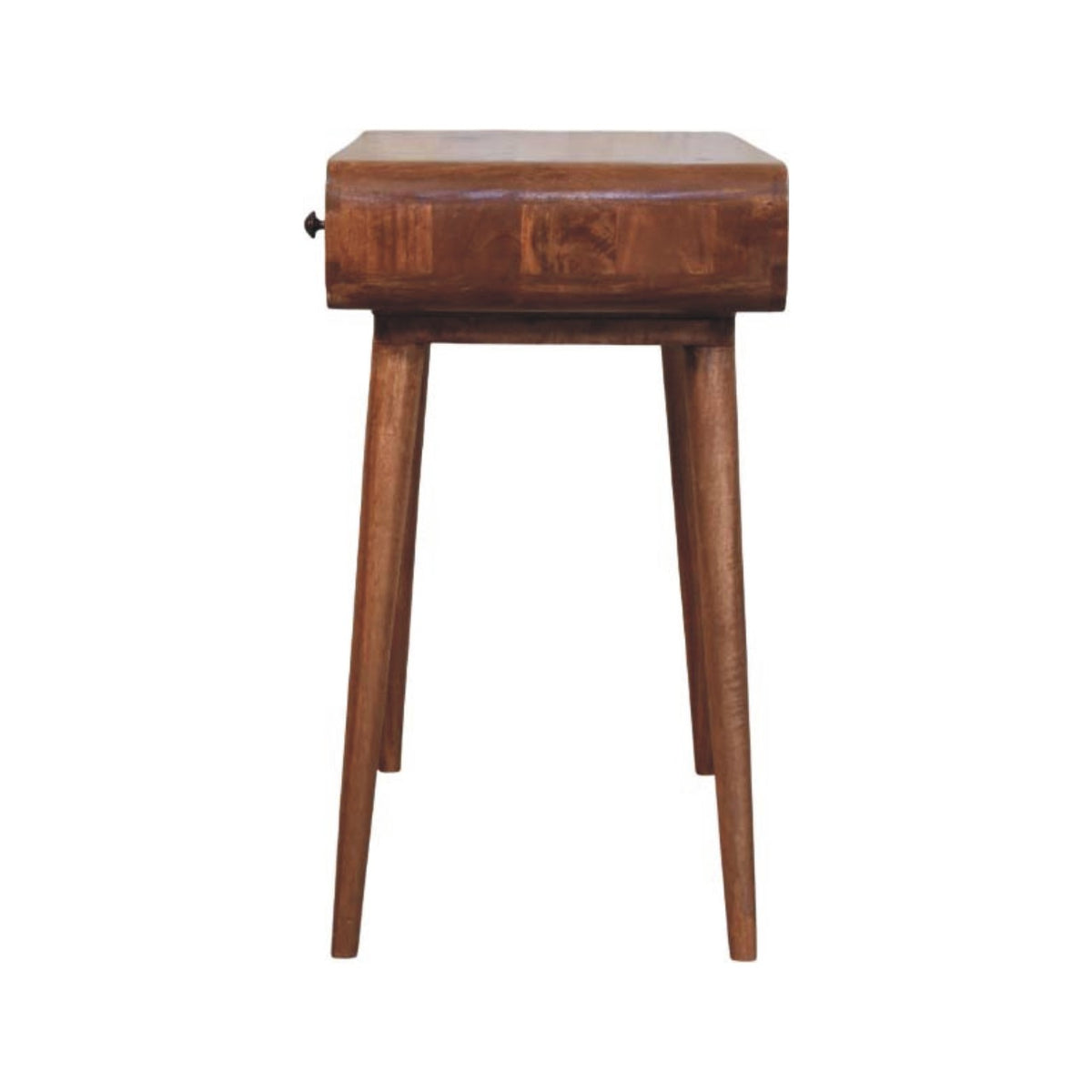Nashville Curved 1-Drawer Writing Desk
