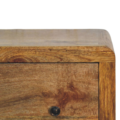 Nordic Oak-Toned 3 Drawer Timber Dresser
