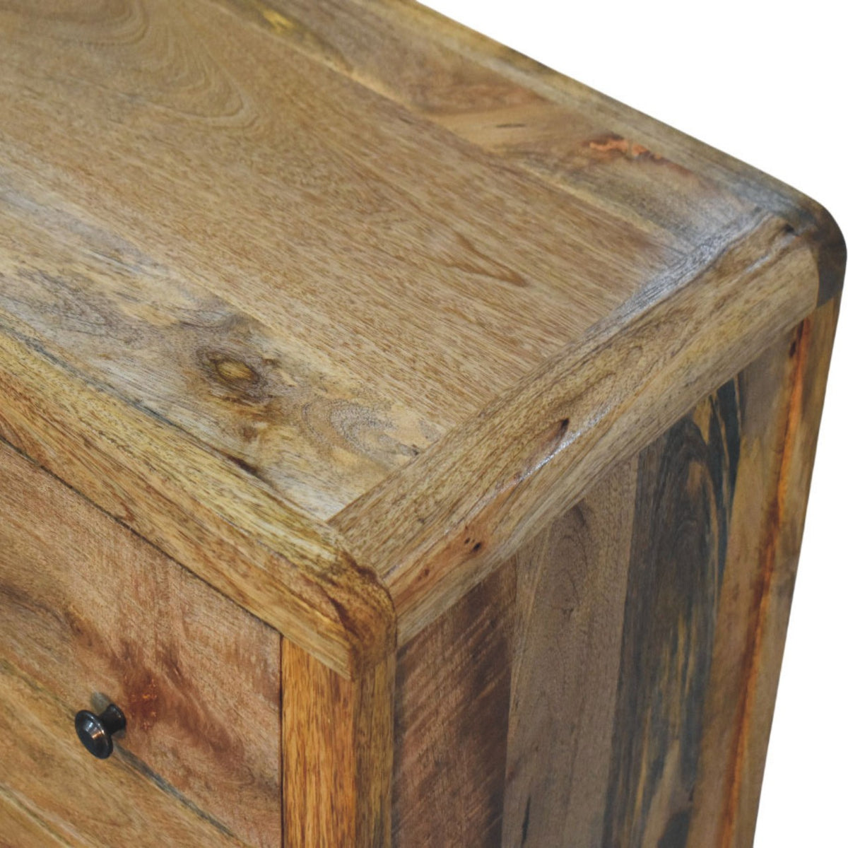 Nordic Oak-Toned 3 Drawer Timber Dresser