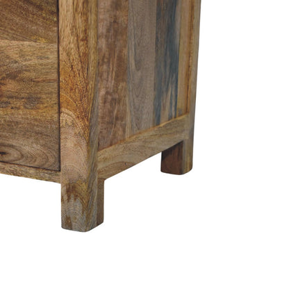 Nordic Oak-Toned 3 Drawer Timber Dresser