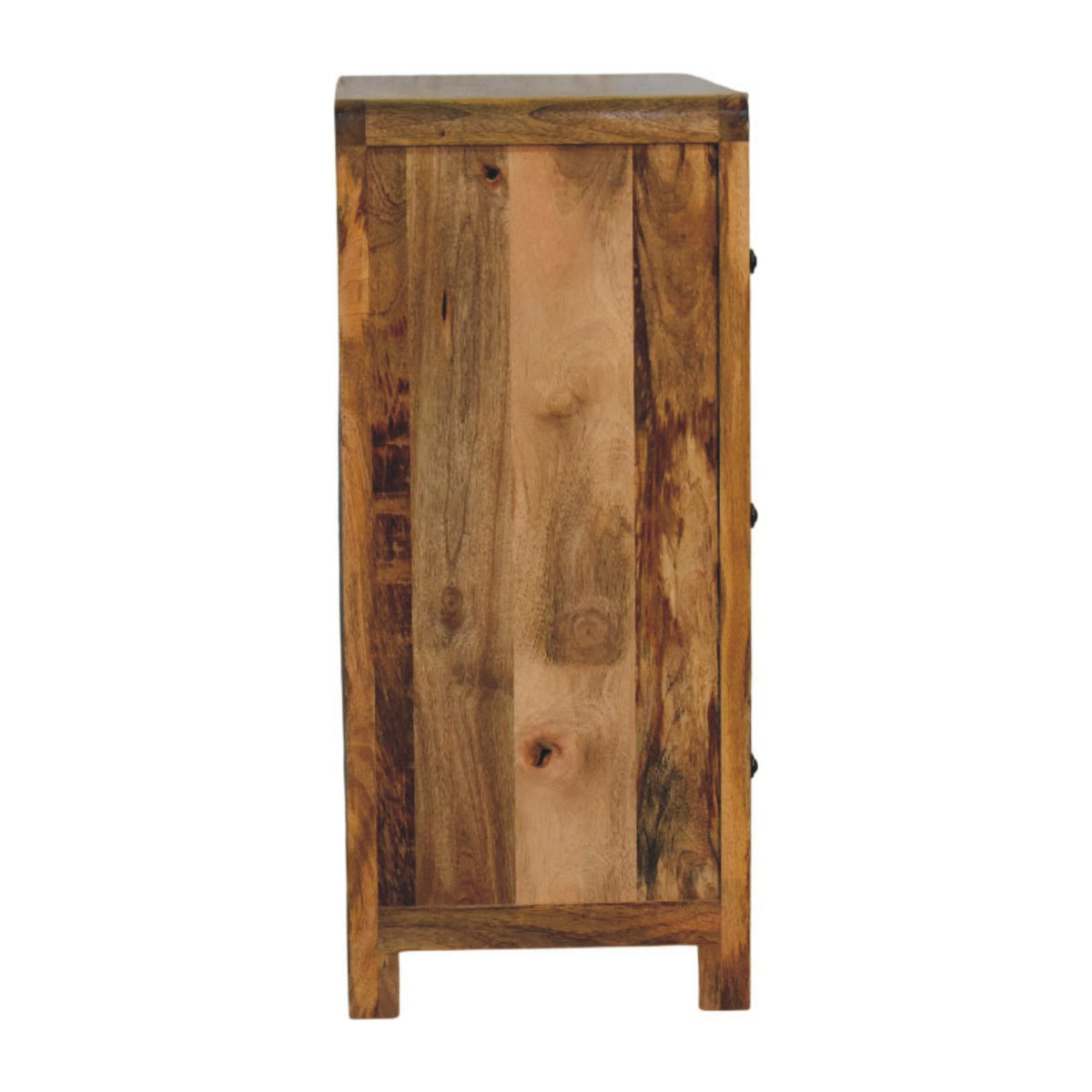 Nordic Oak-Toned 3 Drawer Timber Dresser