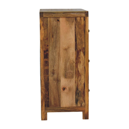Nordic Oak-Toned 3 Drawer Timber Dresser