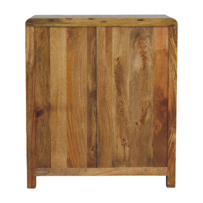 Nordic Oak-Toned 3 Drawer Timber Dresser