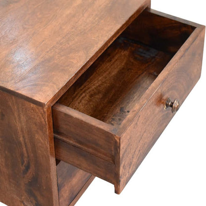 Montecito Walnut 2 Drawer Nightstand