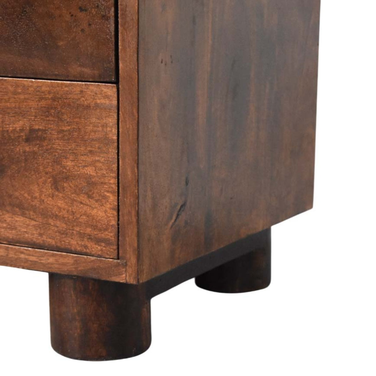 Montecito Walnut 2 Drawer Nightstand