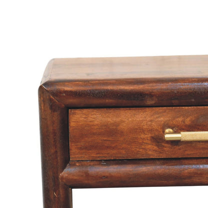 Montecito Walnut Open Nightstand