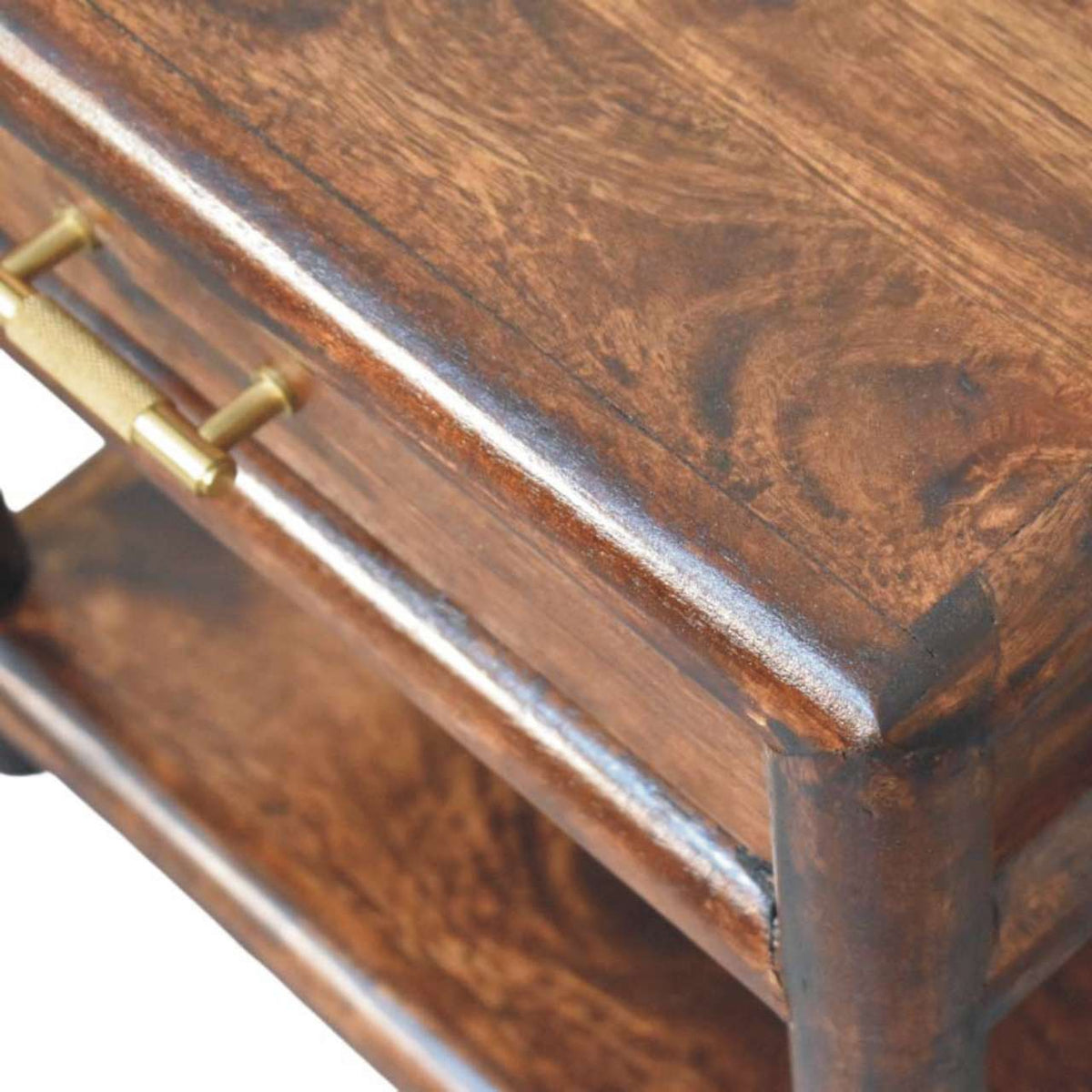 Montecito Walnut Open Nightstand