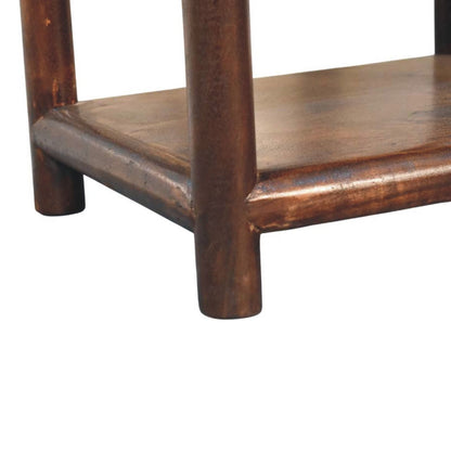 Montecito Walnut Open Nightstand