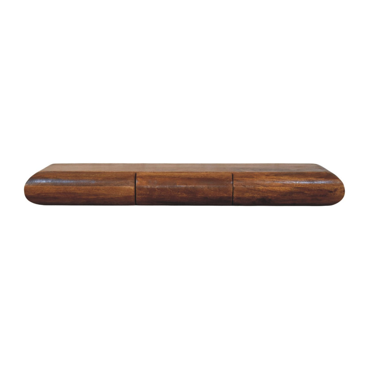 Marin Chestnut Linear Wood Console Table