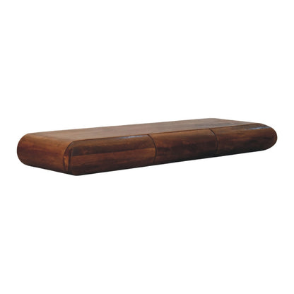 Marin Chestnut Linear Wood Console Table