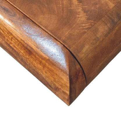 Marin Chestnut Linear Wood Console Table
