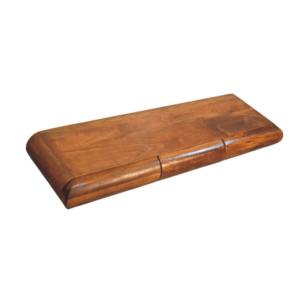 Marin Chestnut Linear Wood Console Table