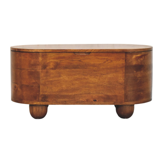 Chestnut Ridge Curved Timber Storage Box