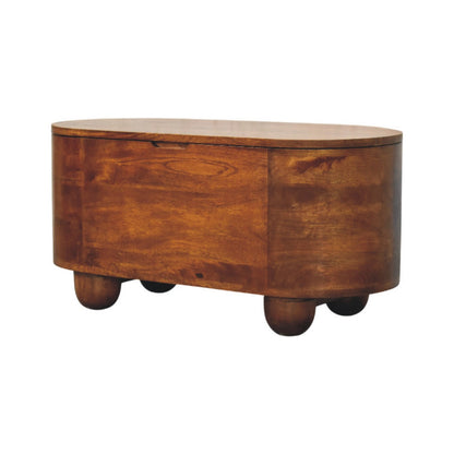 Chestnut Ridge Curved Timber Storage Box