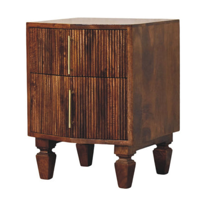 Highland Chestnut 2-Drawer Nightstand