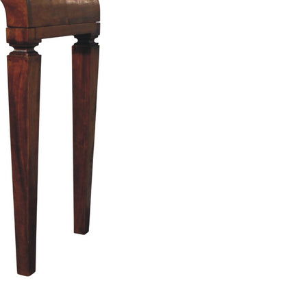 Boston Curved Solid Wood Console Table