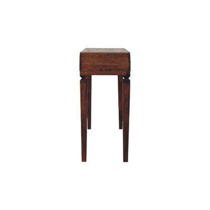 Boston Curved Solid Wood Console Table