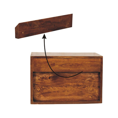 Phoenix Chestnut Floating Nightstand