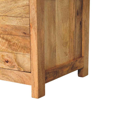 Sutton Buffalo Leather 2 Drawer Storage Bench