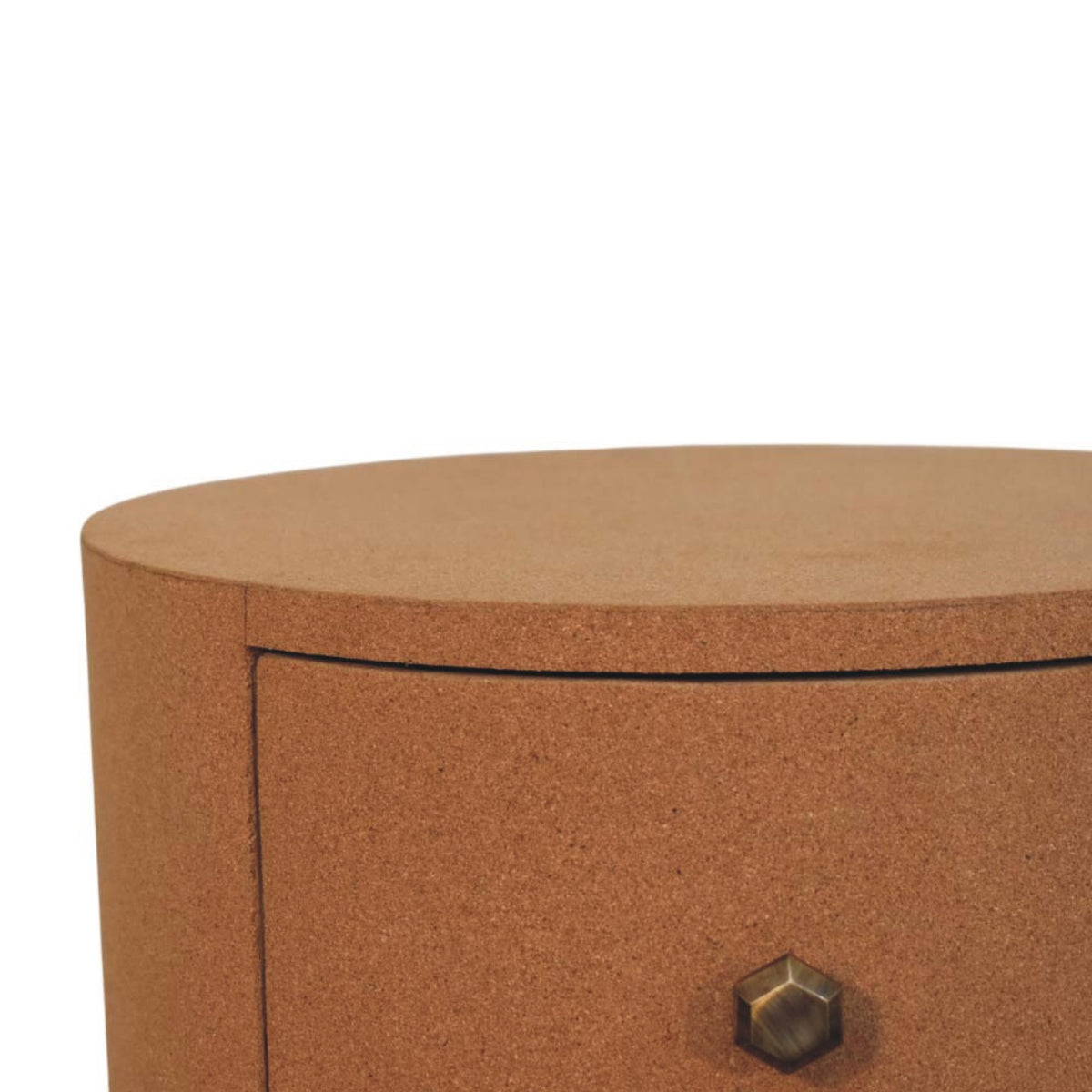 Artisan Cork Timber 3 Drawer Nightstand