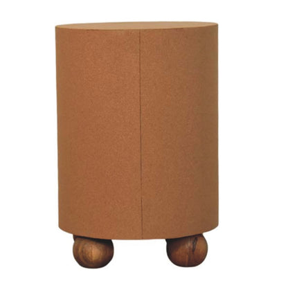 Artisan Cork Timber 3 Drawer Nightstand