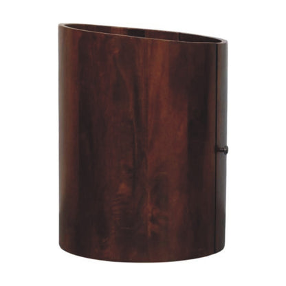 Winewood Cylindrical 1 Door Nightstand