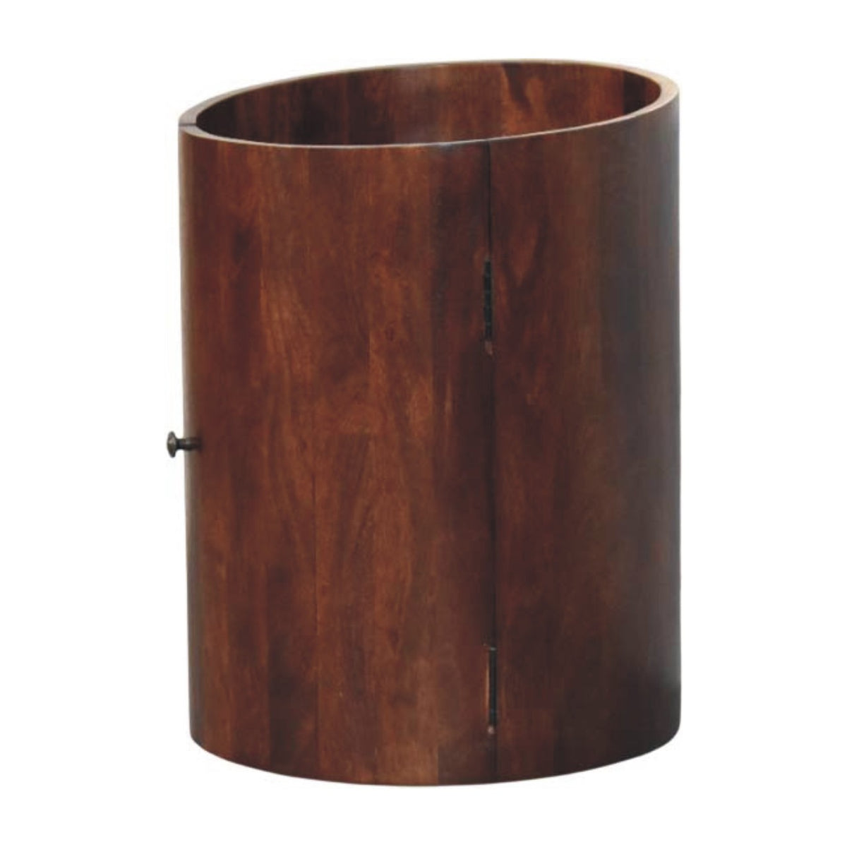 Winewood Cylindrical 1 Door Nightstand