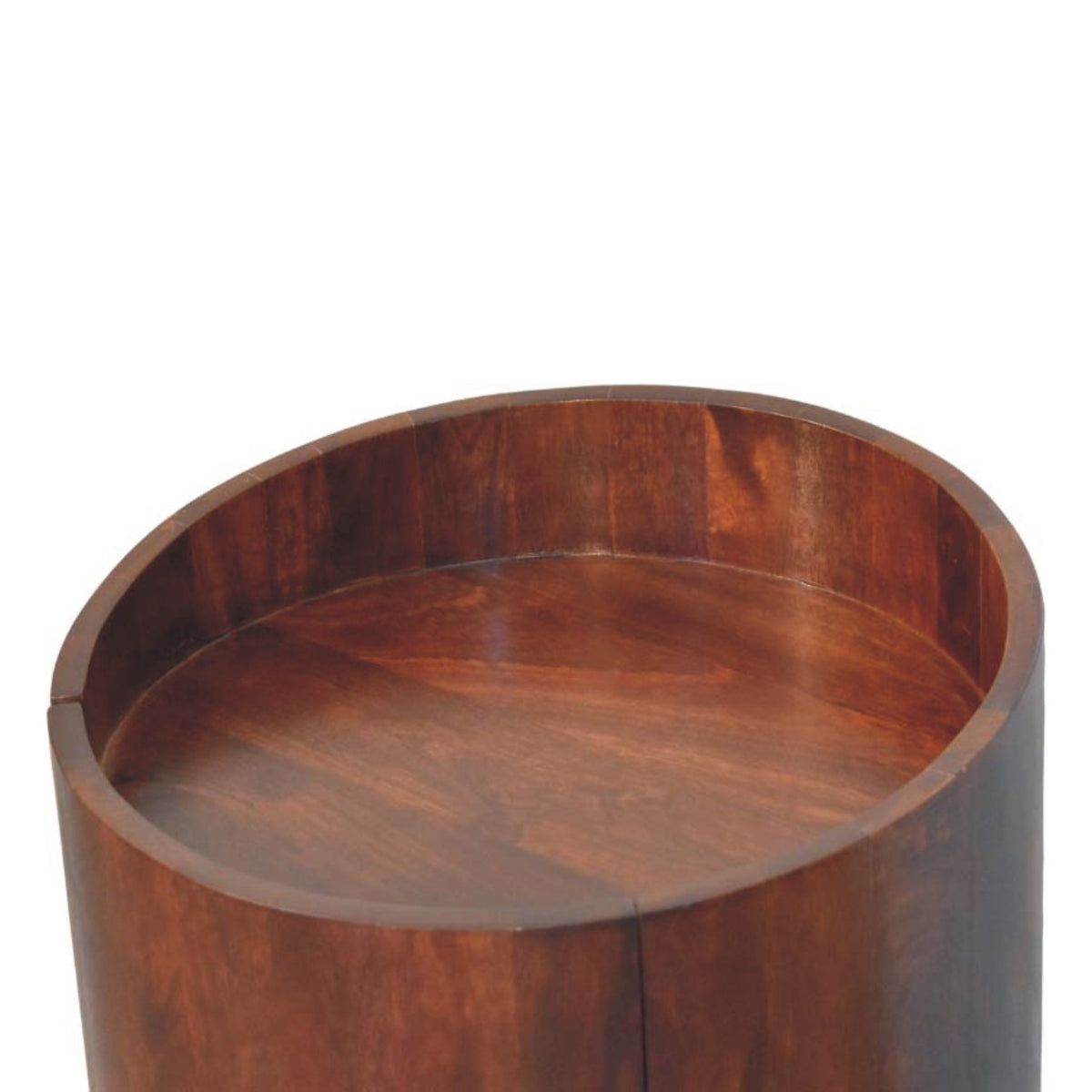 Winewood Cylindrical 1 Door Nightstand