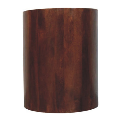 Winewood Cylindrical 1 Door Nightstand