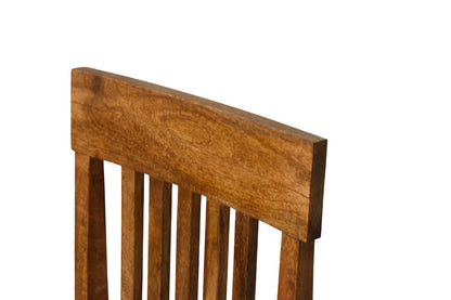 Palm Springs Amber Slatted Back Dining Chair