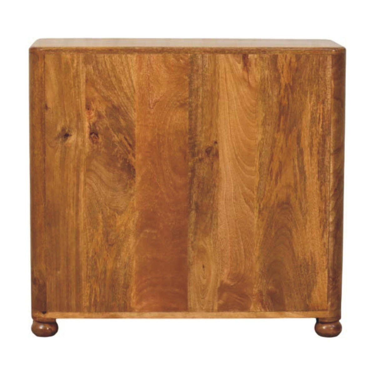 Austin Amber Oak 3 Drawer Ball Feet Chest