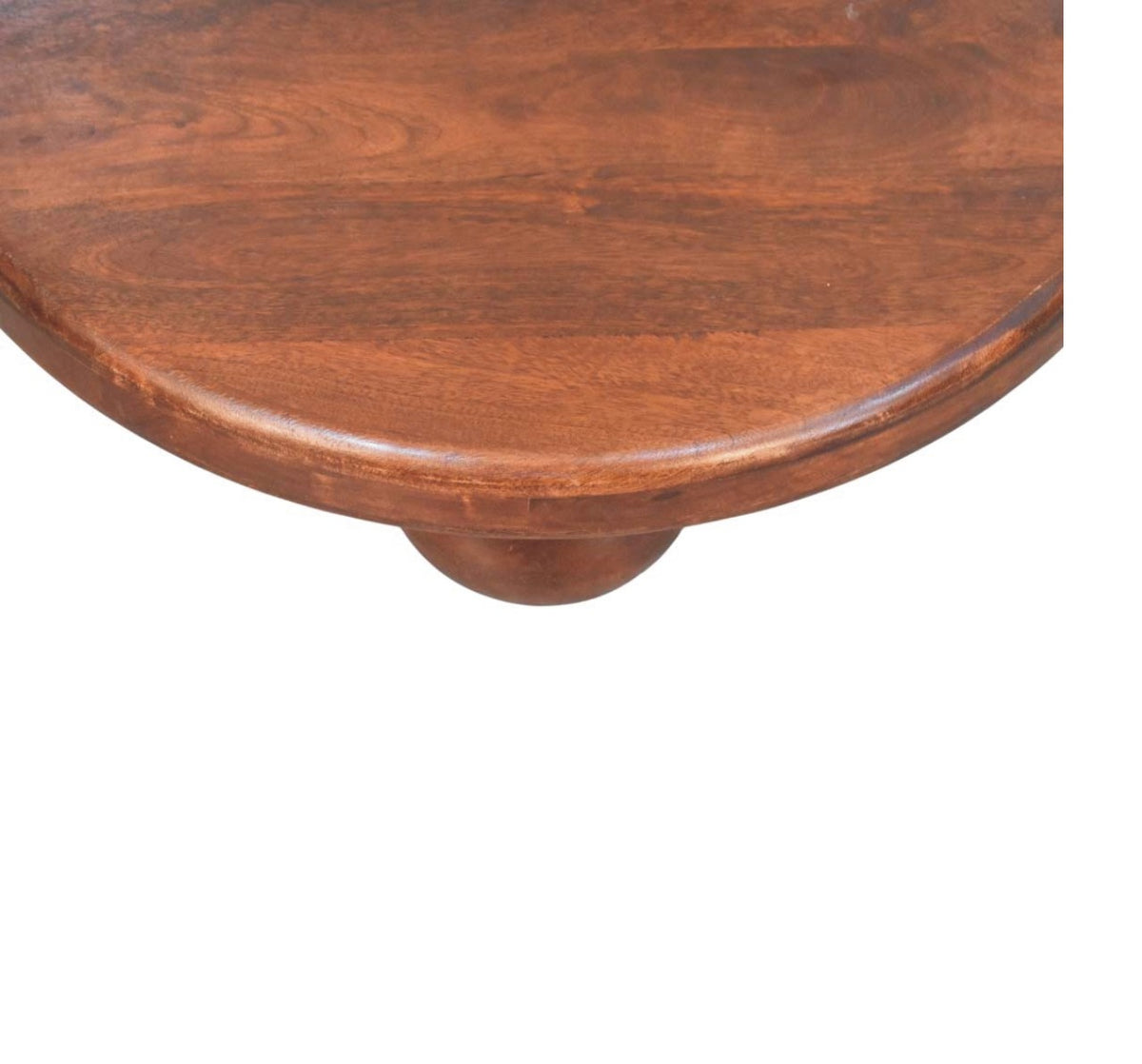 Orbison Winewood Oak Round Ball Coffee Table