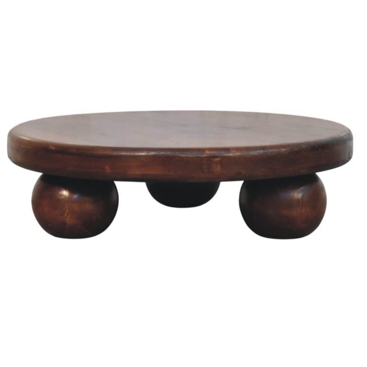 Orbison Winewood Oak Round Ball Coffee Table