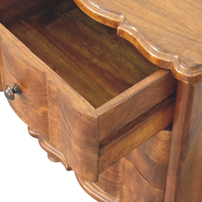 Stinson Chestnut 3 Drawer Nightstand