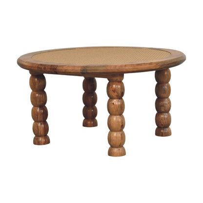 Malibu Rattan Spindle Coffee Table