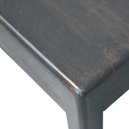 Mocha Solid Timber Low Block Coffee Table